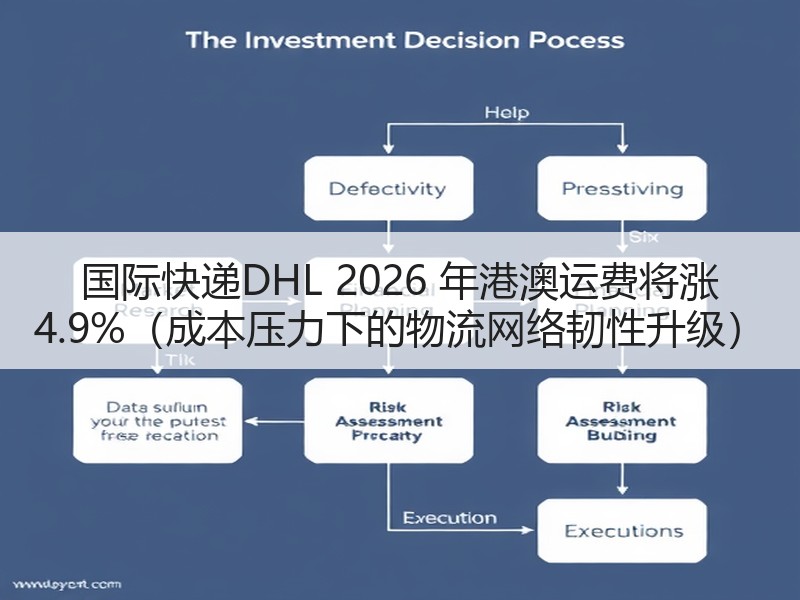国际快递DHL 2026 年港澳运费将涨 4.9%(成本压力下的物流网络韧性升级) 国际快递DHL 2026 年港澳运费将涨 4.9%(成本压力下的物流网络韧性升级)