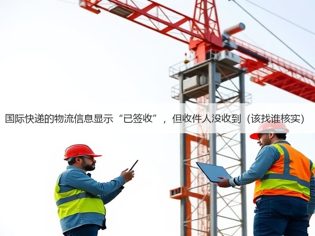 国际快递的物流信息显示“已签收”,但收件人没收到(该找谁核实)(图2) 国际快递的物流信息显示“已签收”,但收件人没收到(该找谁核实)(图2)
