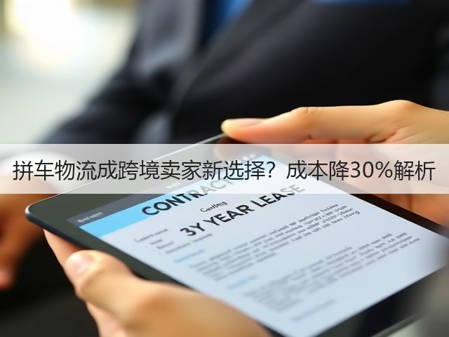 拼车物流成跨境卖家新选择?成本降30%解析(图1) 拼车物流成跨境卖家新选择?成本降30%解析(图1)