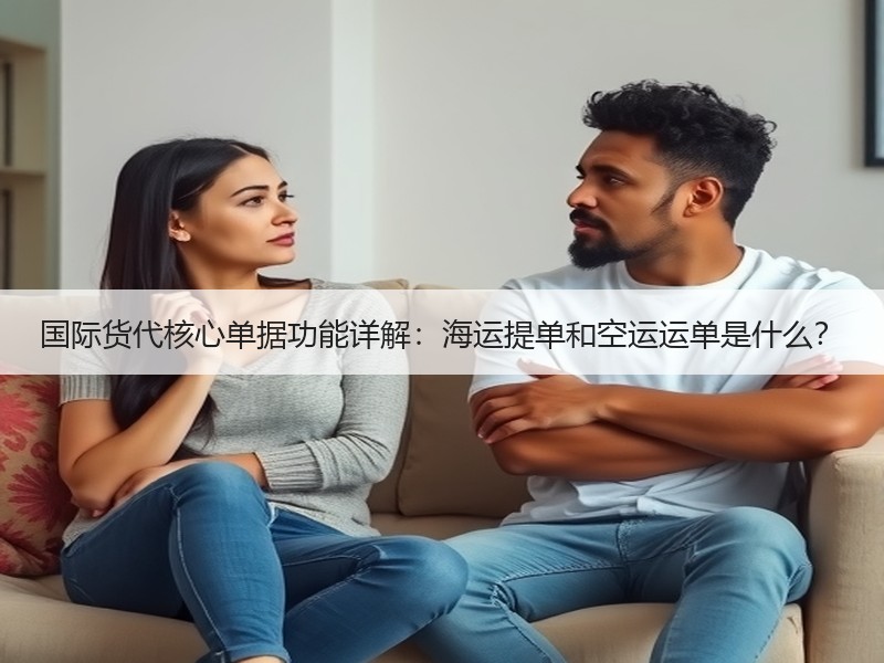 国际货代核心单据功能详解：海运提单和空运运单是什么？