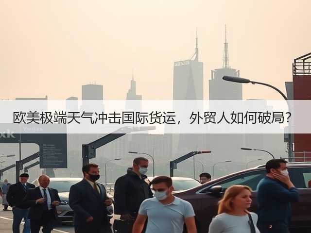 欧美极端天气冲击国际货运，外贸人如何破局？(图2)