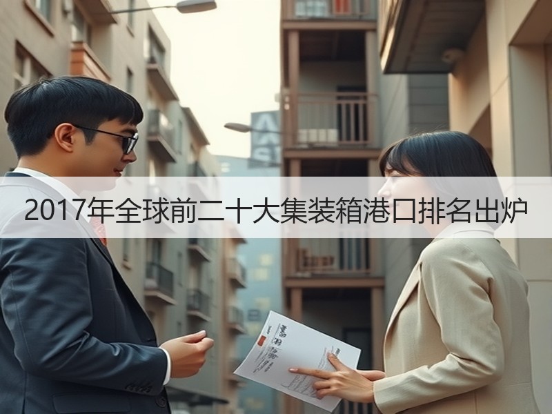 2017年全球前二十大集装箱港口排名出炉 2017年全球前二十大集装箱港口排名出炉