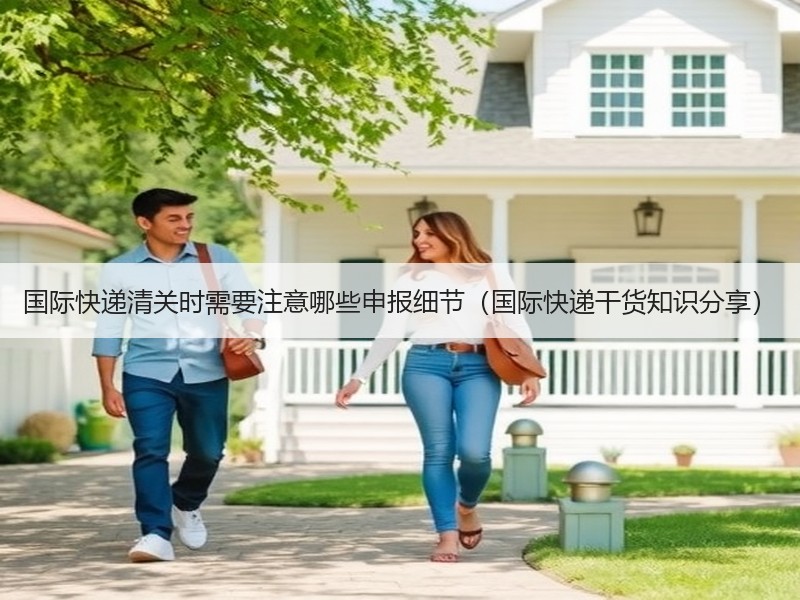 国际快递清关时需要注意哪些申报细节（国际快递干货知识分享）