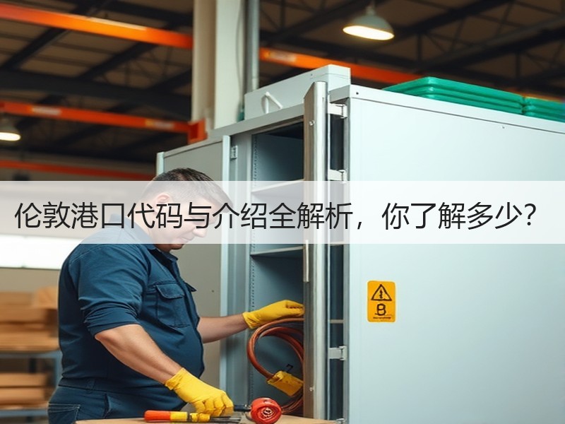 伦敦港口代码与介绍全解析，你了解多少？