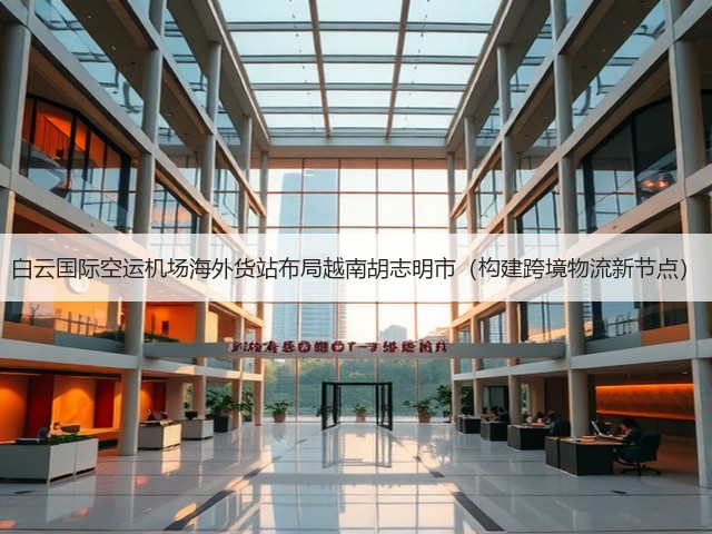 白云国际空运机场海外货站布局越南胡志明市(构建跨境物流新节点)(图3) 白云国际空运机场海外货站布局越南胡志明市(构建跨境物流新节点)(图3)