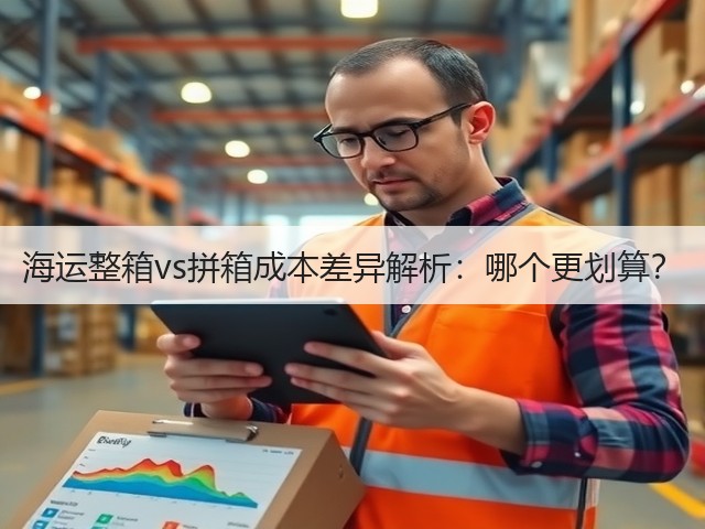 海运整箱vs拼箱成本差异解析:哪个更划算?(图2) 海运整箱vs拼箱成本差异解析:哪个更划算?(图2)