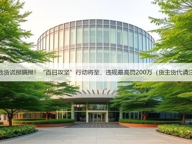杜绝危货谎报瞒报!“百日攻坚”行动将至,违规最高罚200万(货主货代请注意)(图2) 杜绝危货谎报瞒报!“百日攻坚”行动将至,违规最高罚200万(货主货代请注意)(图2)