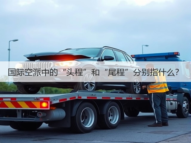 国际空派中的“头程”和“尾程”分别指什么?(图2) 国际空派中的“头程”和“尾程”分别指什么?(图2)