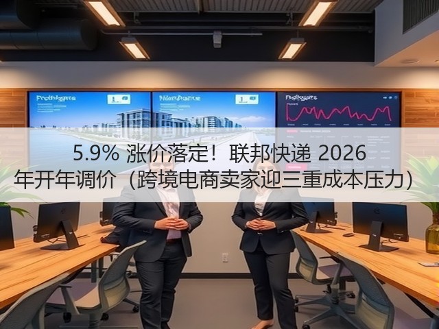 5.9% 涨价落定!联邦快递 2026 年开年调价(跨境电商卖家迎三重成本压力)(图1) 5.9% 涨价落定!联邦快递 2026 年开年调价(跨境电商卖家迎三重成本压力)(图1)
