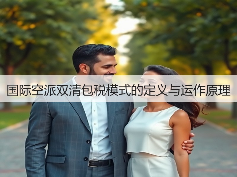 国际空派双清包税模式的定义与运作原理 国际空派双清包税模式的定义与运作原理