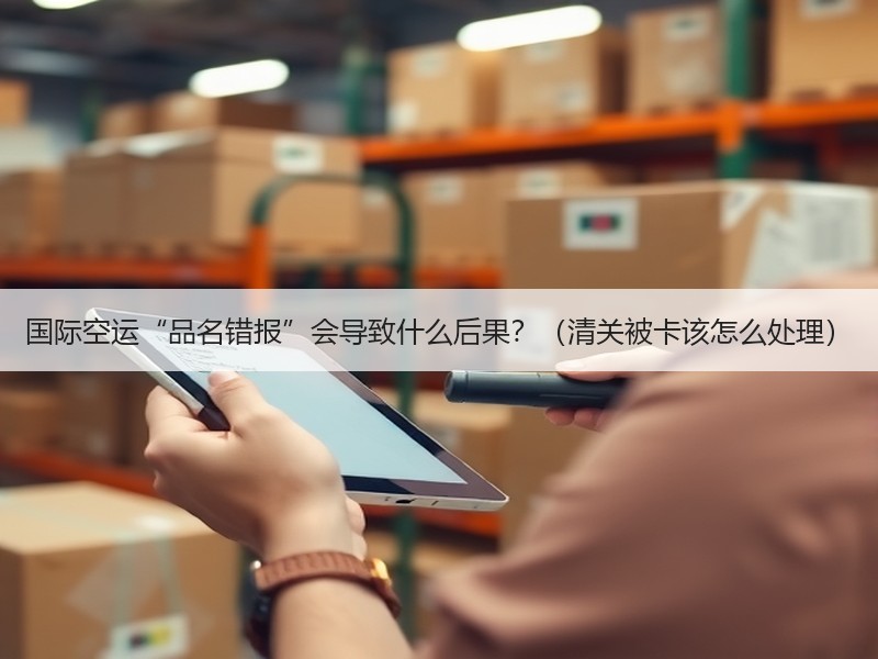 国际空运“品名错报”会导致什么后果？（清关被卡该怎么处理）
