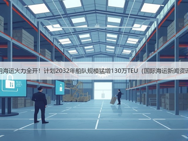 阳明海运火力全开!计划2032年船队规模猛增130万TEU(国际海运新闻资讯)(图1) 阳明海运火力全开!计划2032年船队规模猛增130万TEU(国际海运新闻资讯)(图1)