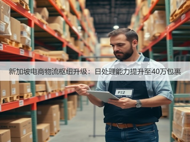 新加坡电商物流枢纽升级：日处理能力提升至40万包裹(图3)