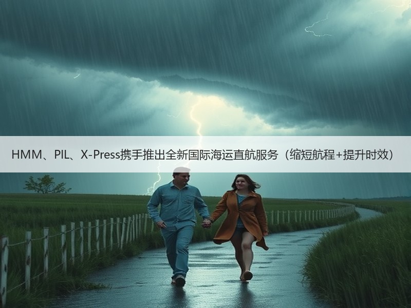 HMM、PIL、X-Press携手推出全新国际海运直航服务(缩短航程+提升时效) HMM、PIL、X-Press携手推出全新国际海运直航服务(缩短航程+提升时效)
