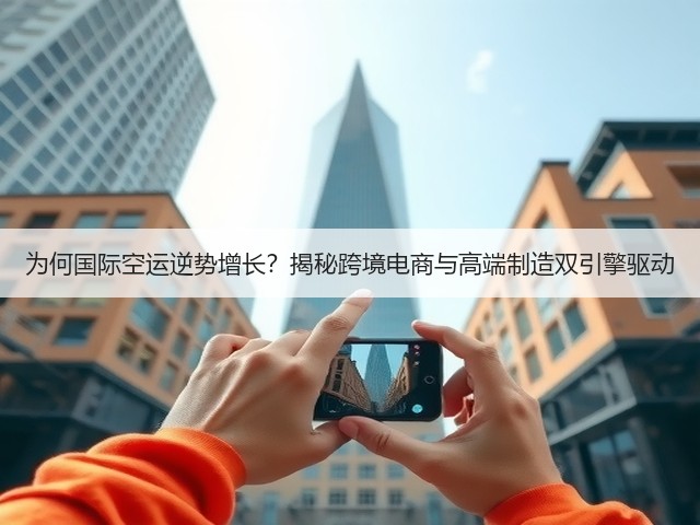 为何国际空运逆势增长?揭秘跨境电商与高端制造双引擎驱动(图2) 为何国际空运逆势增长?揭秘跨境电商与高端制造双引擎驱动(图2)