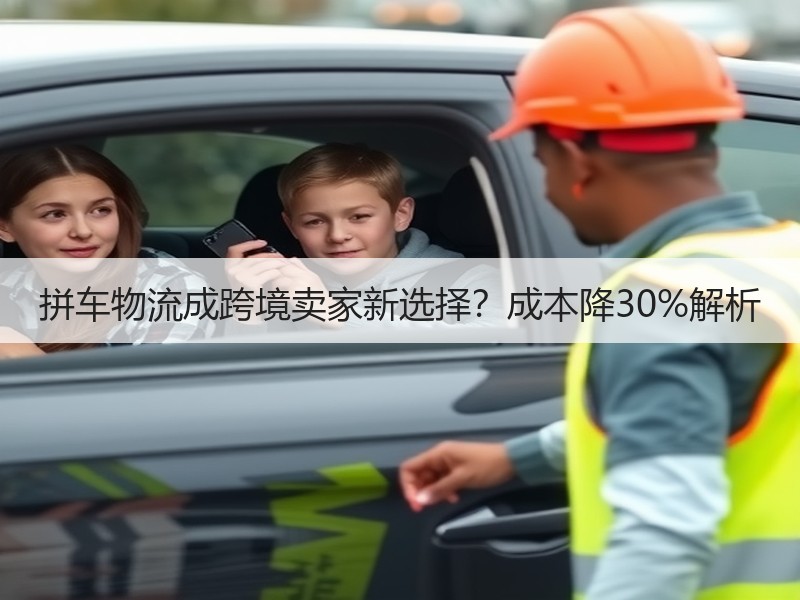 拼车物流成跨境卖家新选择？成本降30%解析