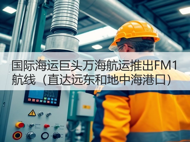 国际海运巨头万海航运推出FM1 航线(直达远东和地中海港口)(图1) 国际海运巨头万海航运推出FM1 航线(直达远东和地中海港口)(图1)