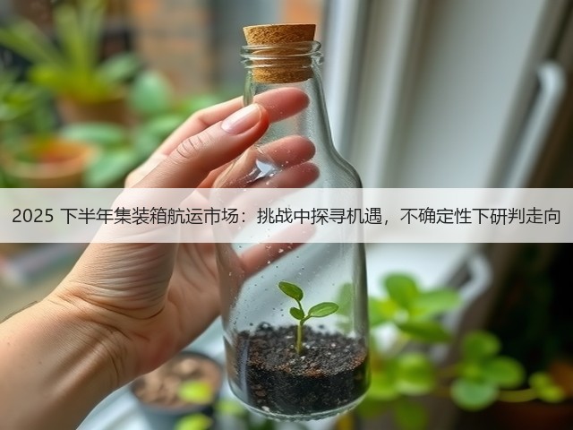 2025 下半年集装箱航运市场:挑战中探寻机遇,不确定性下研判走向(图2) 2025 下半年集装箱航运市场:挑战中探寻机遇,不确定性下研判走向(图2)