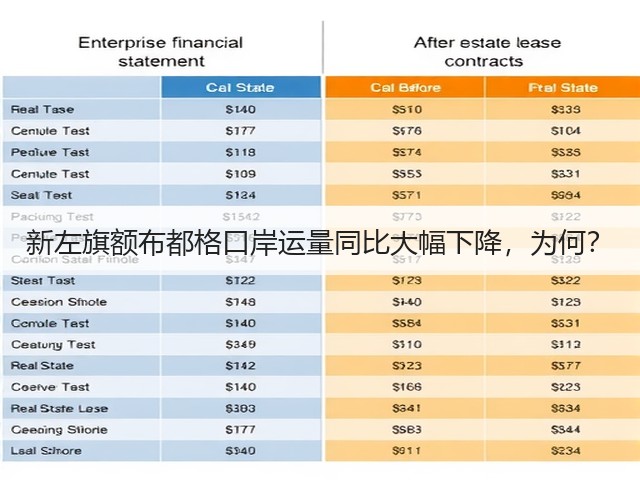 新左旗额布都格口岸运量同比大幅下降,为何?(图1) 新左旗额布都格口岸运量同比大幅下降,为何?(图1)
