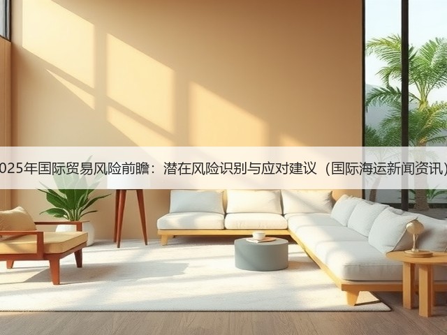 2025年国际贸易风险前瞻:潜在风险识别与应对建议(国际海运新闻资讯)(图1) 2025年国际贸易风险前瞻:潜在风险识别与应对建议(国际海运新闻资讯)(图1)