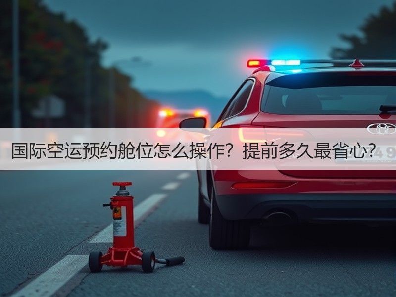 国际空运预约舱位怎么操作？提前多久最省心？