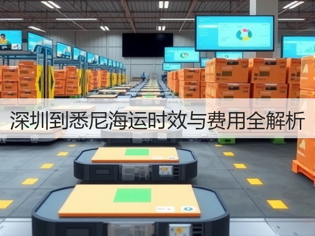 深圳到悉尼海运时效与费用全解析(图3)