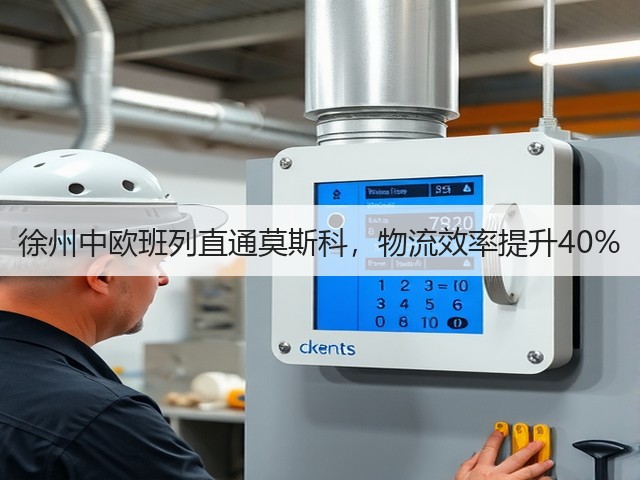 徐州中欧班列直通莫斯科，物流效率提升40%(图1)