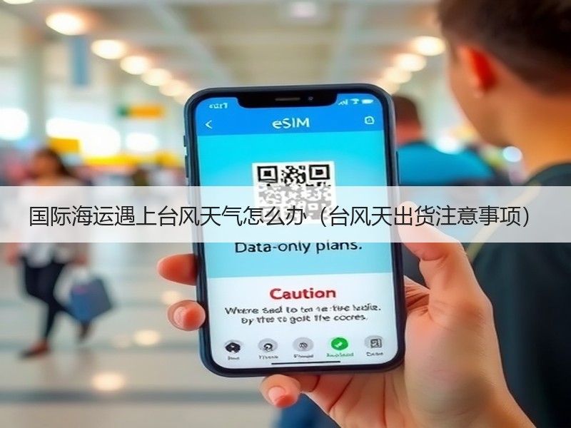 国际海运遇上台风天气怎么办（台风天出货注意事项）