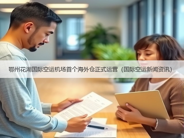 鄂州花湖国际空运机场首个海外仓正式运营（国际空运新闻资讯）(图2)