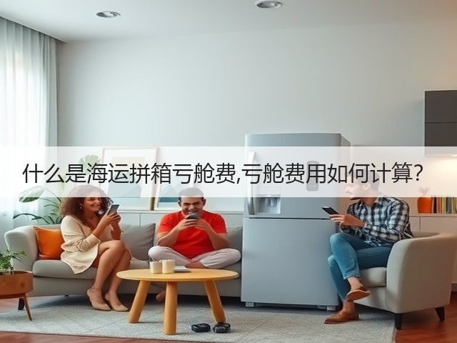 什么是海运拼箱亏舱费,亏舱费用如何计算？(图1)
