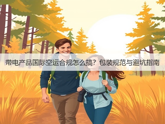 带电产品国际空运合规怎么搞?包装规范与避坑指南(图2) 带电产品国际空运合规怎么搞?包装规范与避坑指南(图2)