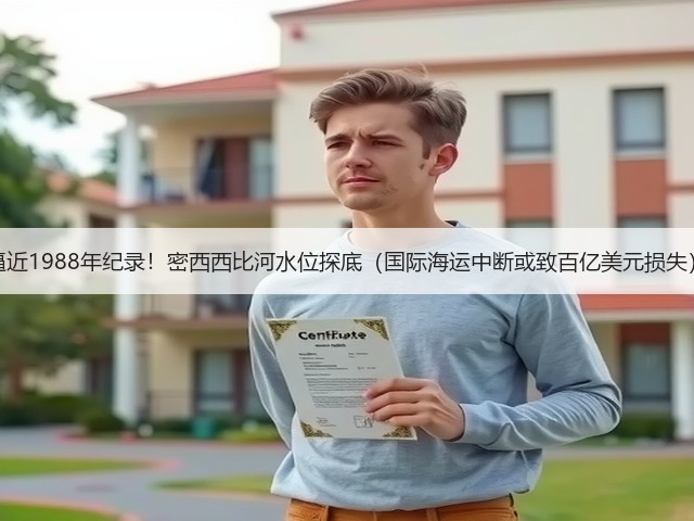 逼近1988年纪录!密西西比河水位探底(国际海运中断或致百亿美元损失)(图3) 逼近1988年纪录!密西西比河水位探底(国际海运中断或致百亿美元损失)(图3)