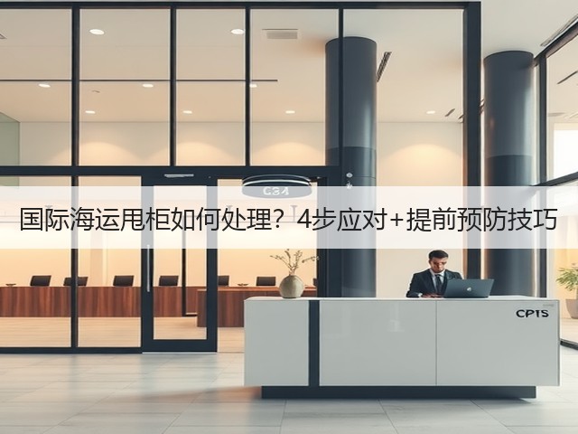 国际海运甩柜如何处理？4步应对+提前预防技巧(图2)