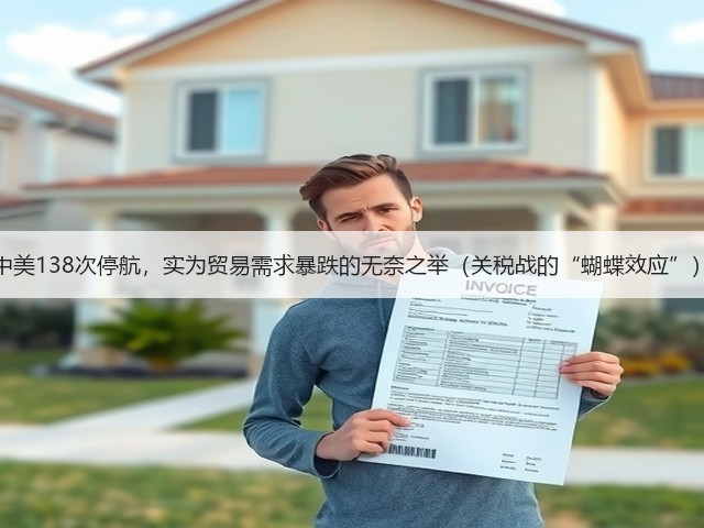 中美138次停航,实为贸易需求暴跌的无奈之举(关税战的“蝴蝶效应”)(图2) 中美138次停航,实为贸易需求暴跌的无奈之举(关税战的“蝴蝶效应”)(图2)