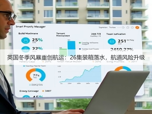 英国冬季风暴重创航运：26集装箱落水，航道风险升级(图2)