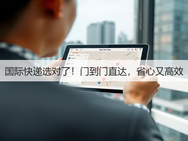 国际快递选对了!门到门直达,省心又高效(图1) 国际快递选对了!门到门直达,省心又高效(图1)