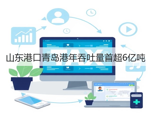 山东港口青岛港年吞吐量首超6亿吨(图3) 山东港口青岛港年吞吐量首超6亿吨(图3)