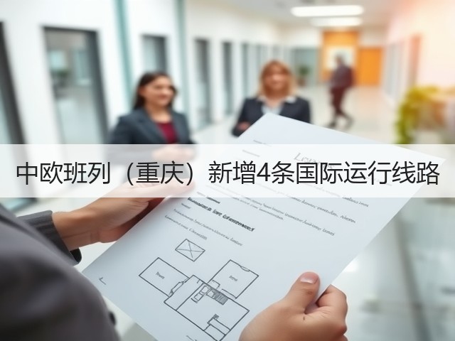 中欧班列(重庆)新增4条国际运行线路(图3) 中欧班列(重庆)新增4条国际运行线路(图3)