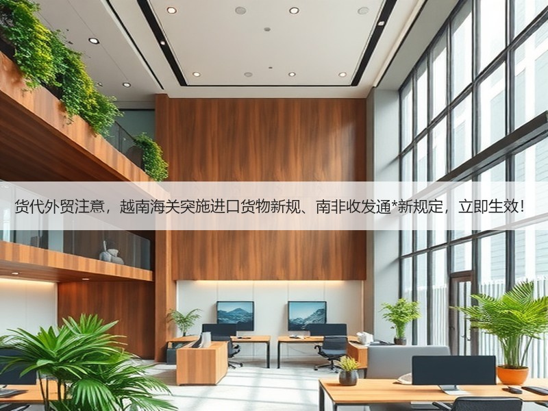 货代外贸注意，越南海关突施进口货物新规、南非收发通*新规定，立即生效！