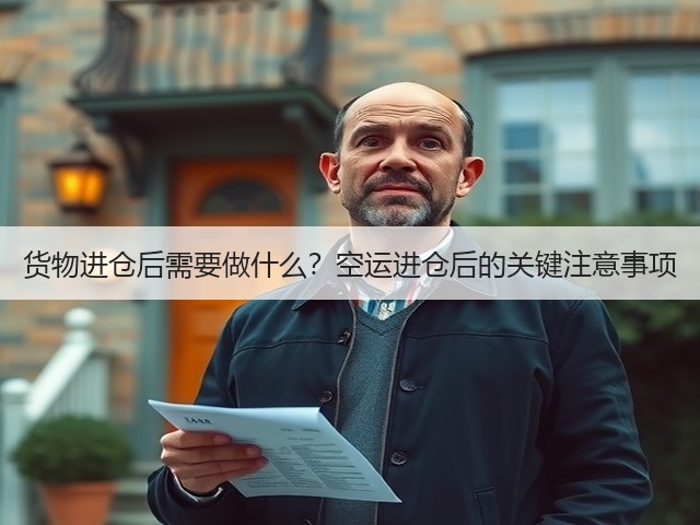 货物进仓后需要做什么?空运进仓后的关键注意事项(图3) 货物进仓后需要做什么?空运进仓后的关键注意事项(图3)