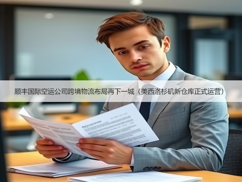 顺丰国际空运公司跨境物流布局再下一城（美西洛杉矶新仓库正式运营）