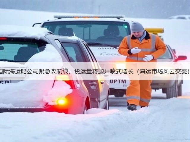 国际海运船公司紧急改航线，货运量将迎井喷式增长（海运市场风云突变）(图3)