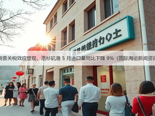 特朗普关税效应显现,洛杉矶港 5 月进口量同比下降 9%(国际海运新闻资讯)(图3) 特朗普关税效应显现,洛杉矶港 5 月进口量同比下降 9%(国际海运新闻资讯)(图3)