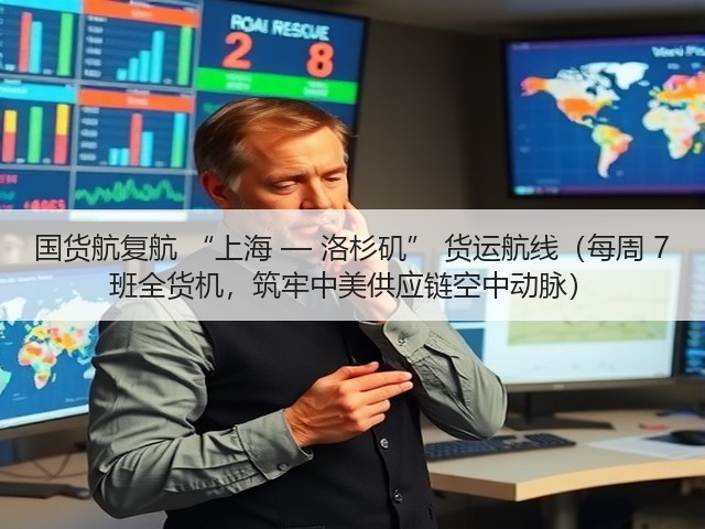 国货航复航 “上海 — 洛杉矶” 货运航线(每周 7 班全货机,筑牢中美供应链空中动脉)(图1) 国货航复航 “上海 — 洛杉矶” 货运航线(每周 7 班全货机,筑牢中美供应链空中动脉)(图1)