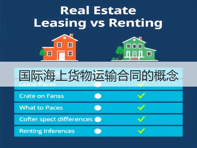 国际海上货物运输合同的概念(图1)