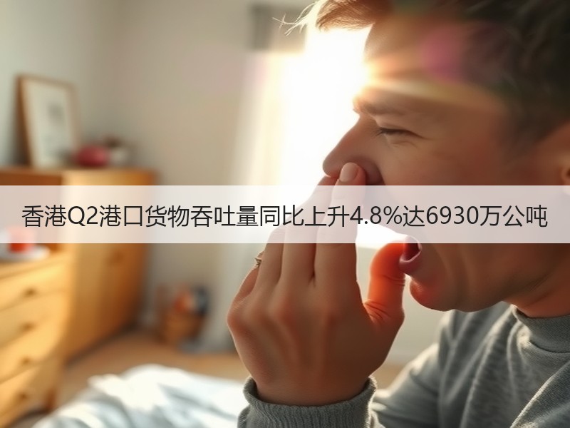 香港Q2港口货物吞吐量同比上升4.8%达6930万公吨
