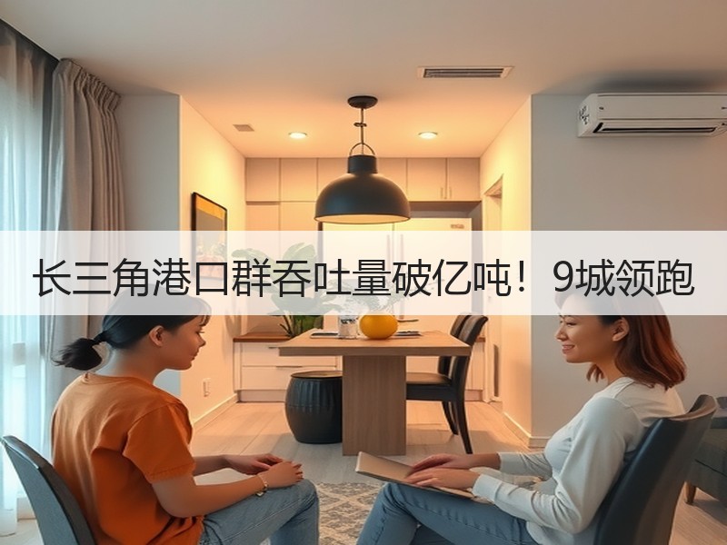 长三角港口群吞吐量破亿吨!9城领跑 长三角港口群吞吐量破亿吨!9城领跑