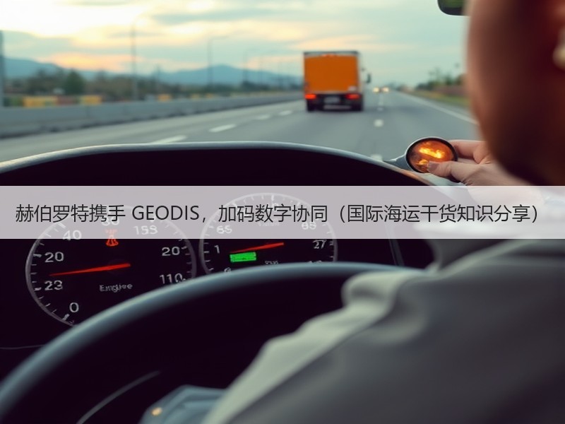 赫伯罗特携手 GEODIS,加码数字协同(国际海运干货知识分享) 赫伯罗特携手 GEODIS,加码数字协同(国际海运干货知识分享)