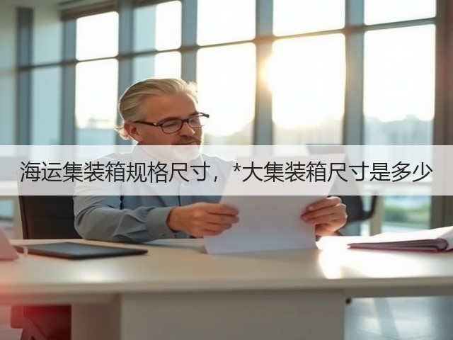 海运集装箱规格尺寸,*大集装箱尺寸是多少(图1) 海运集装箱规格尺寸,*大集装箱尺寸是多少(图1)