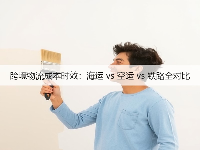 跨境物流成本时效：海运 vs 空运 vs 铁路全对比
